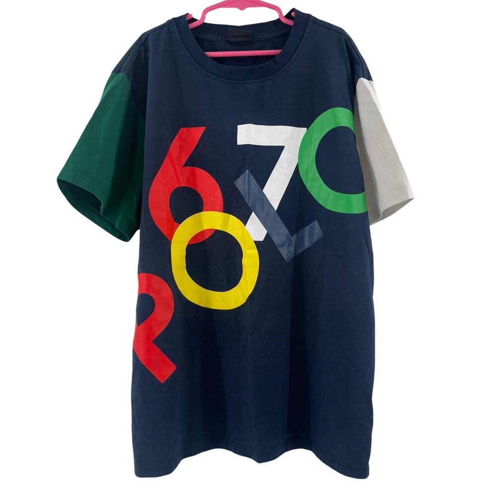 POLO RALPH LAUREN JEANS CO. T-Shirt Boys Large Polo 67 Graphic Stretch Cotton